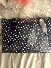 Coach Bag Navy. New with tags.