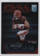 2024 Panini Donruss Elite Full Throttle Red /75 Chase Brown #4 05jo