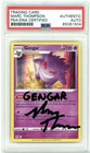 PSA Signed Marc Thompson Pokémon TCG Gengar 066/196 Swsh11: Lost Origin Holo