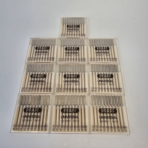 PFAFF Universal Sewing Machine Needle Trays Lot Of Assorted  100 Needles