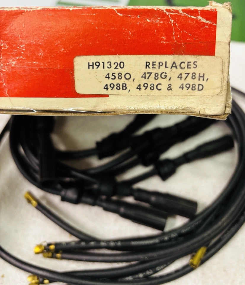 Juego de cables de bujía NOS Ford Fairlane Mustang Torino T-Bird 390 427 428 429 Foto 3 de 4