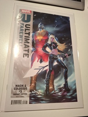 US MARVEL MAGIK AND COLOSSUS #3 COVER VARIANT BY MEGHAN HETRICK