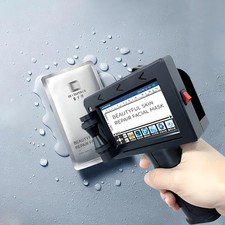 Handheld 12.7MM Inkjet Printer 600DPI for Text Date QR Barcode Label