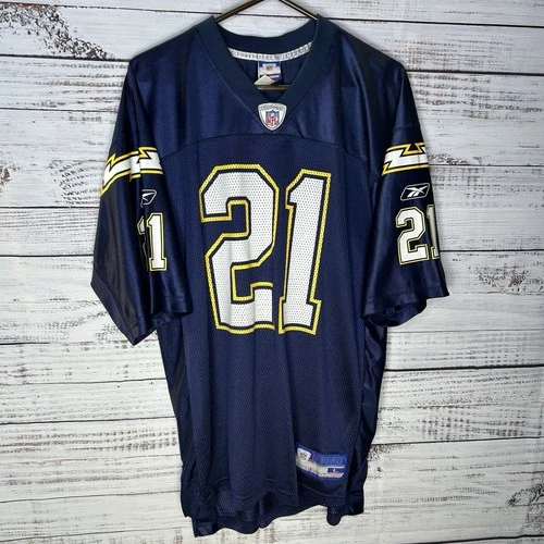 Seller's photo on eBay: Vintage Reebok San Diego Chargers LaDainian Tomlinson #21 NFL Jersey Men’s Large