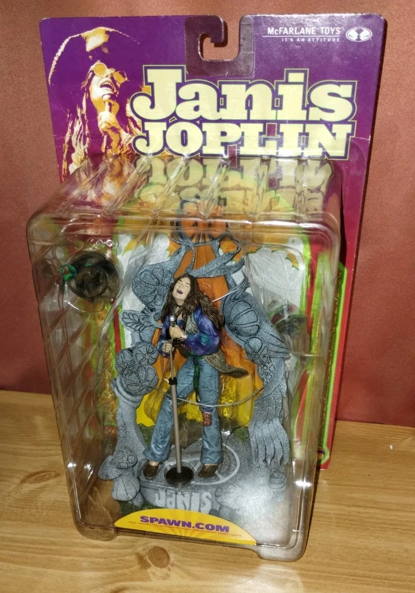 McFarlane Toys Janis Joplin Music 2000 Year Manufactured Action