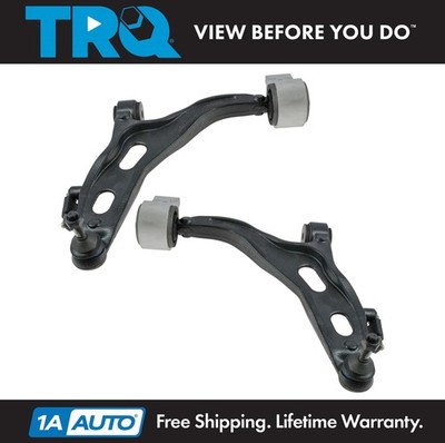 TRQ Front Lower Control Arm w/ Ball Joint LH RH Pair for Ford Freestyle