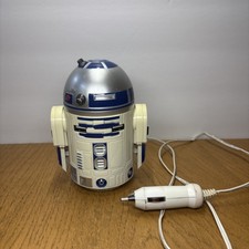 ThinkGeek Star Wars R2-D2 Car Charger - White/Blue for sale online