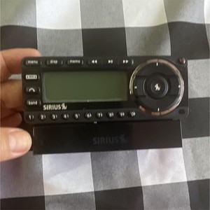 SIRIUS Starmate Portable Satellite Radio Receiver, Preset Buttons, Black