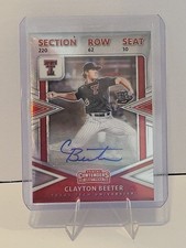 2020 Panini Elite Extra Edition - College Tickets Clayton Beeter #CT-CB...