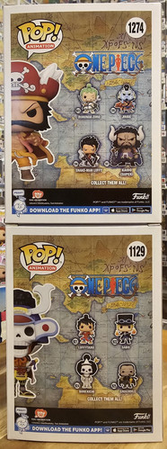 One Piece Samurai Brook #1129 N Gold D Roger #1274 Chase Bundle New Funko Pop - Picture 10 of 18