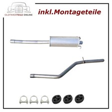 Endschalldämpfer Ford Transit V363 + Tourneo Custom V362 2.2 TDCi Auspuff SWB