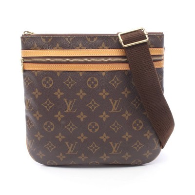 Louis Vuitton Pochette Shoulder Bag Brown PVC #RCB4661