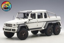 AUTOart Mercedes Benz G63 AMG 6x6 (Matte White) [76303] 1/18 JDM