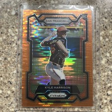 Kyle Harrison 2024 Panini Prizm Orange Pulsar Prizm /399 #15 Giants