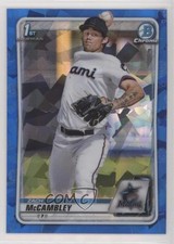 2020 Bowman Chrome Draft Sapphire Edition Zach McCambley #BD-112 g1z
