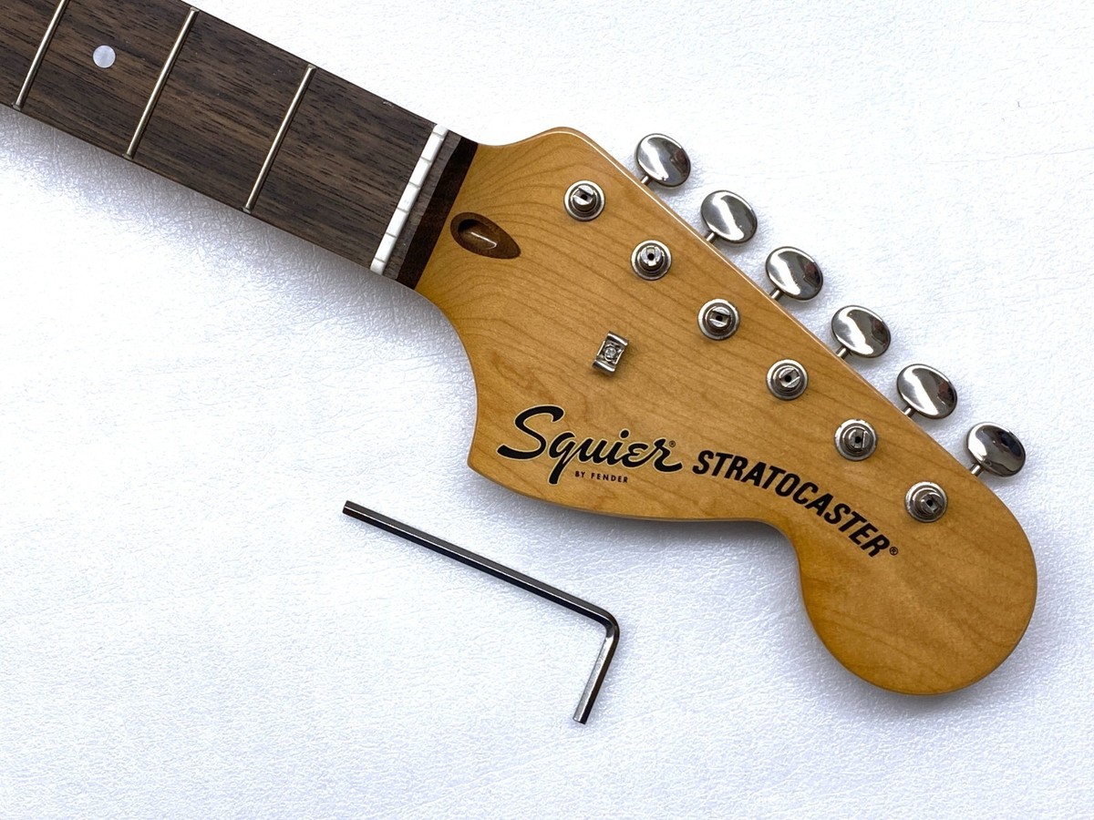 Genuine Fender Squier Strat 70's Style LARGE HEADSTOCK TINTED
