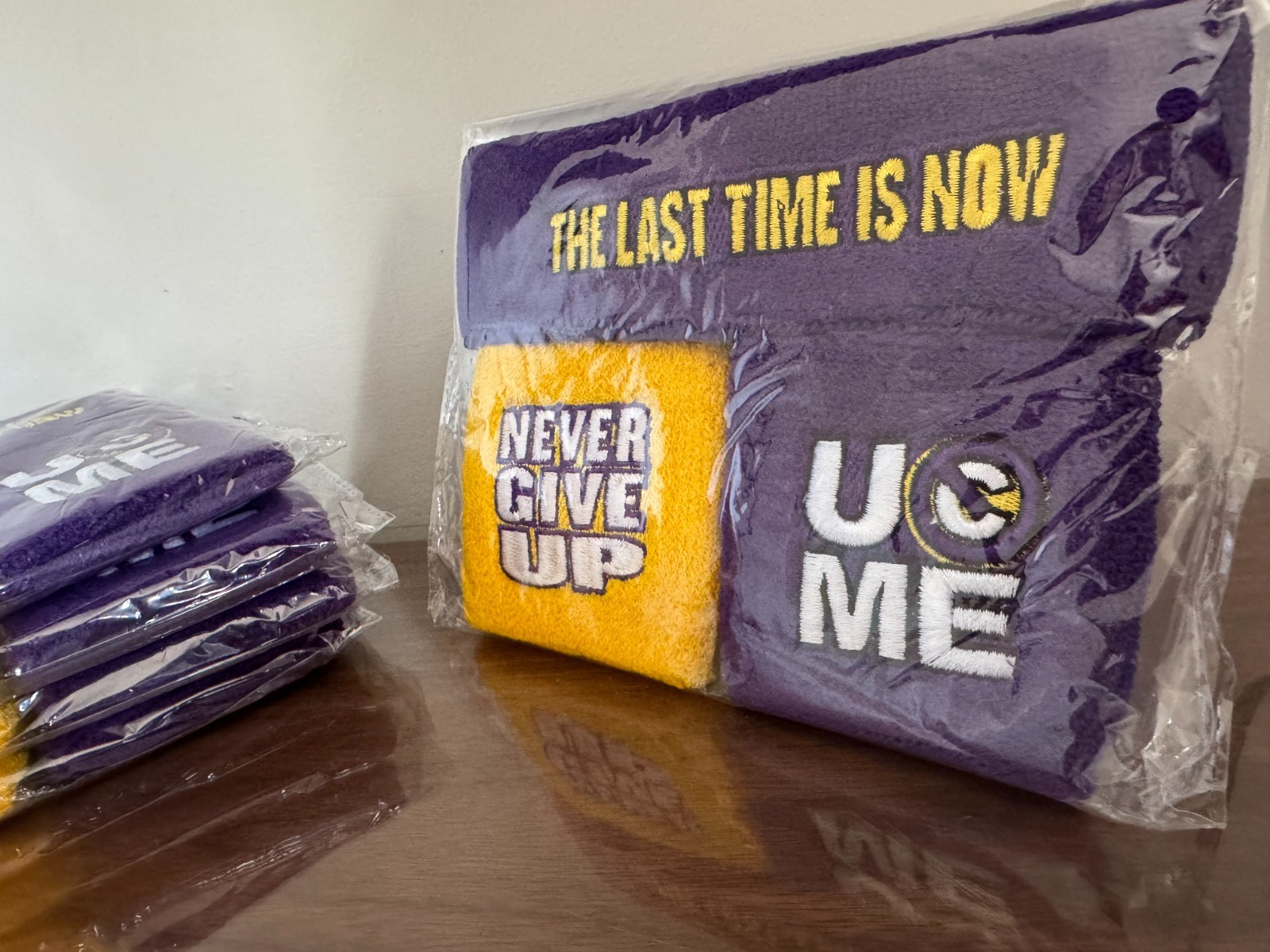 WWE JOHN CENA's  Farewell Tour Bakersfield, California, Wristband Set Authentic