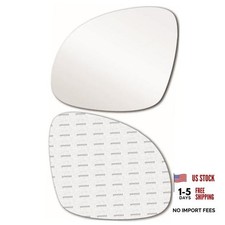 New Replacement Mirror Glass with Full Size Adhesive for 2009-2017 Volkswagen