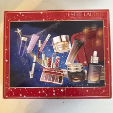 ESTEE LAUDER Blockbuster Gift Glam Cool Set 11 Full Size Travel Case NIB