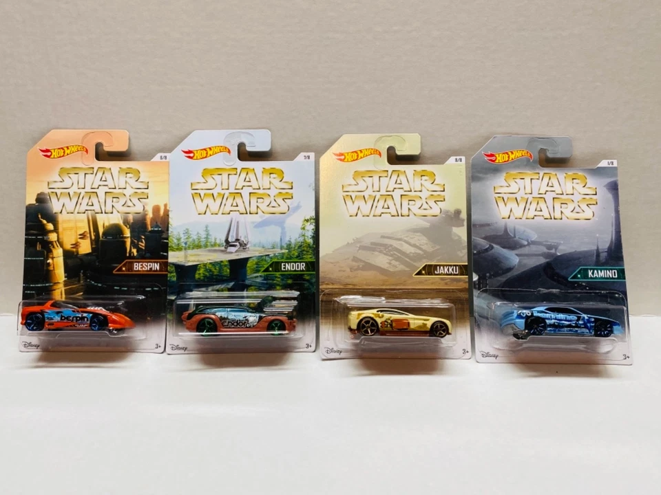 Star Wars Hot Wheels Planet Series Juego Completo de 8 Exclusivo Walmart NUEVO B18 Foto 2 de 4