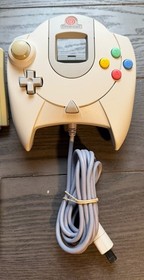 Oem Sega Dreamcast Blue + Gray Controller HKT-7700 4x Memory Card Rumble PACK