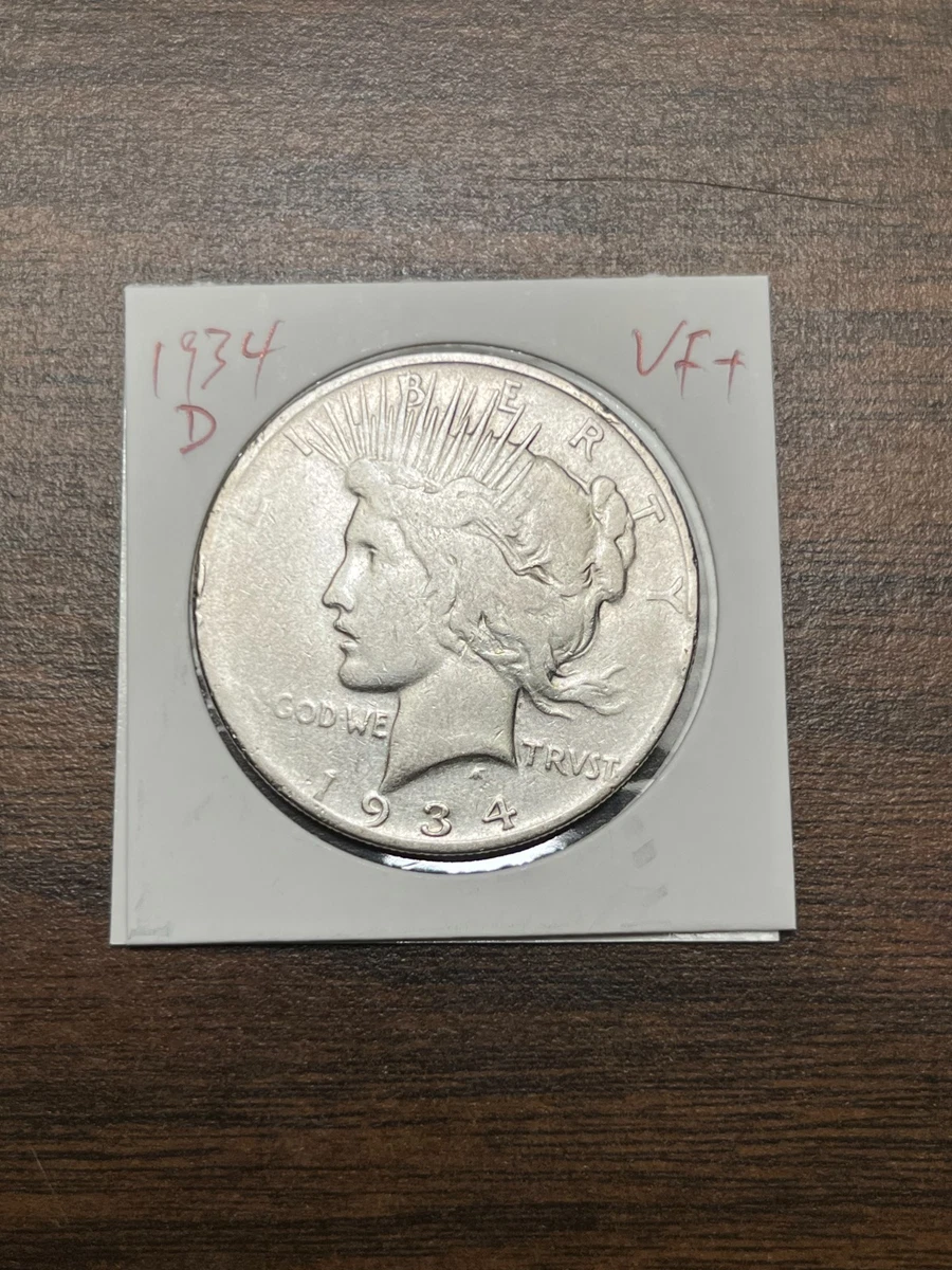 25+ Peace Dollars 1934 for sale | Updated Oct 2026