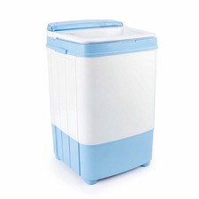 Wiltec Lavatrice da campeggio 6,0 kg 280 W Mini lavatrice portatile Centrifuga