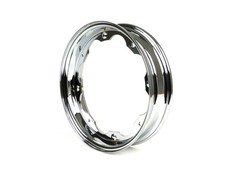 BGM Chrome Wheel Rim for Lambretta GP LI (Series 1-3), LI S, SX, TV (Series 2-3)