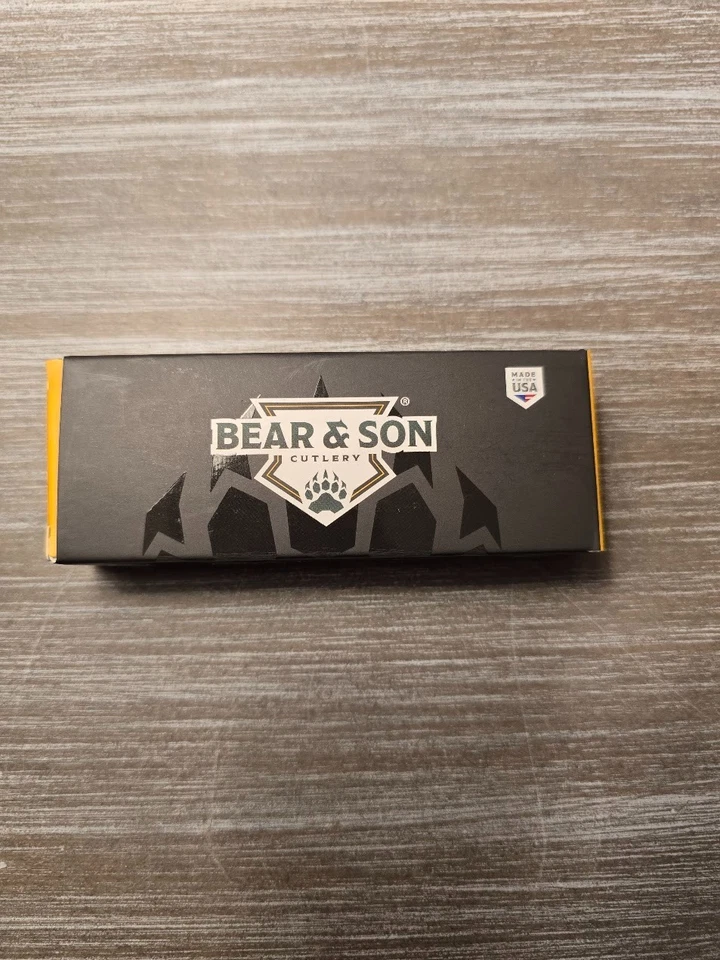 Bear & Son Rancher Sideliner 21 Black Titanium Handle D2 Tool Steel Pocket Knife - Image 4 of 4