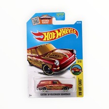 Hot Wheels Custom '69 Volkswagen Squareback 192/250 - Red - 2016 A