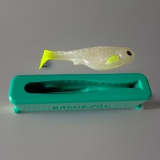 Soft Plastic Bait Mold, 5 Inch Paddle Tail Swimbait, Plastisol, Made In USA