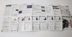 Virtua Fighter (Sega Saturn) Not For Resale Complete with Fold Out Poster Manual