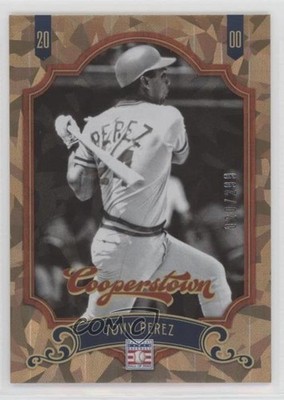 2012 Panini Cooperstown Crystal Collection 20/299 Tony Perez #89 HOF 0l2