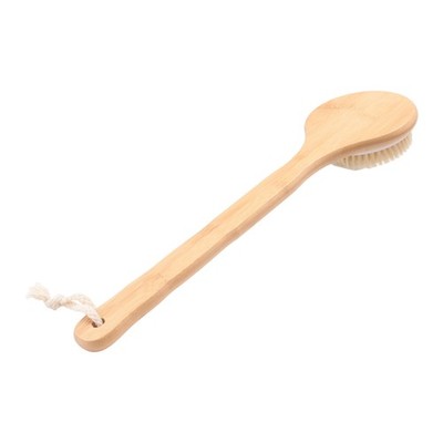 Best Bath Dry Body Brush - Natur Wildschweinborsten Dusche Rückenschrubber With2236