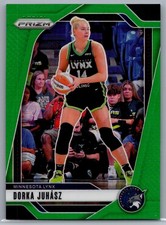 2024 Panini Prizm WNBA DORKA JUHASZ Green Prizm #123 Lynx