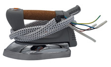 FERRO PIASTRA COMPLETO DI CAVO PER FERRO DA STIRO TERMOZETA 74347M ARANCIONE