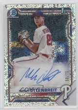 2021 Bowman Draft Chrome Pick Sparkle Refractor 50/71 Micah Ottenbreit Auto h3a