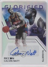 2020-21 Panini Recon Glorified Signatures Calvin Natt #GS-CVN Auto no9