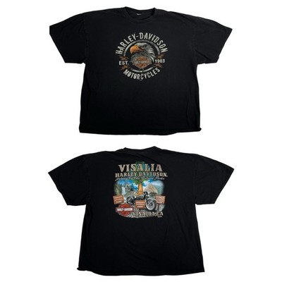 Vintage Harley Davidson T-Shirt Size 3XL Visalia California