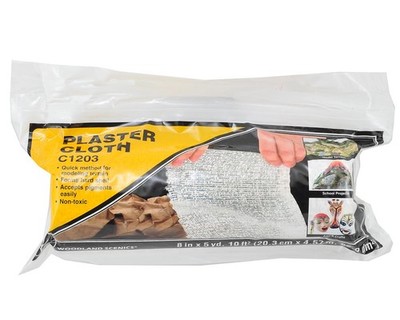 Woodland Scenics 8'' Plaster Cloth Roll (15') [WOOC1203]