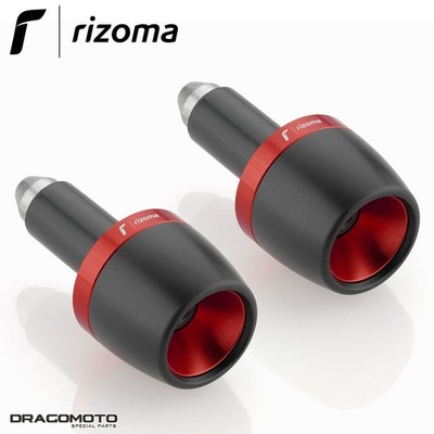 Handlebar Ends Ducati Scrambler 800 Full Throttle 2025 Rizoma MA532R Red