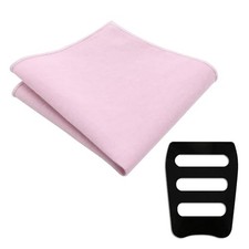 Handkerchiefs for Men Cotton Linen Mens Pocket Squares with Pocket Square Pink