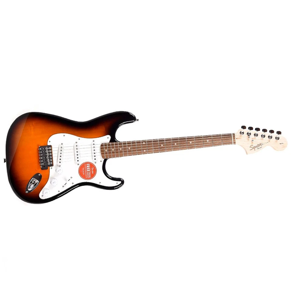 Guitarra Eléctrica Squier Affinity Stratocaster SSS con Trémolo | Brown Sunburst Foto 4 de 4