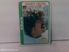 RANDY CROSS 1978 TOPPS #231  ROOKIE  EX MT