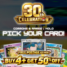Pokemon 30th Anniversary Celebration Holo Singles Bulk - Pick Your Card