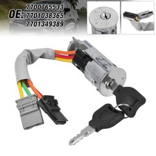For VAUXHALL VIVARO RENAULT TRAFIC PRIMASTAR IGNITION LOCK BARREL SWITCH + 2KEYS