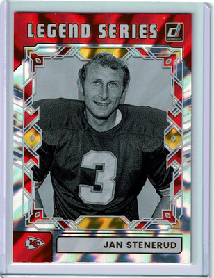 2025 Donruss Football - Legend Series Jan Stenerud #13 Chiefs