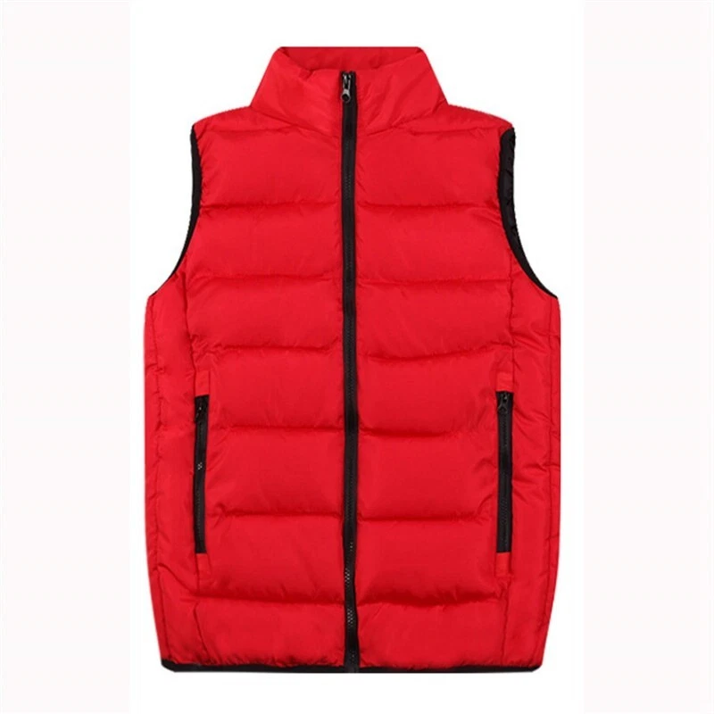 Sleeveless Vest Heated Down Heated Cloth Gilet Body Warmer Gentlemen - Image 3 of 4
