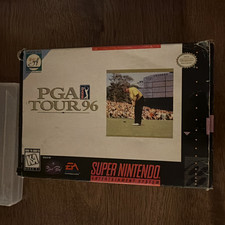 EA Sports PGA Tour 96 Golf - SNES Complete w/ Box Inserts Manual NTSC-U/C