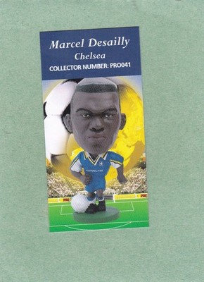 MARCEL DESAILLY CHELSEA INTERNATIONAL PRO STARS PRO041 (NUR KARTE) UK PORTOFREI